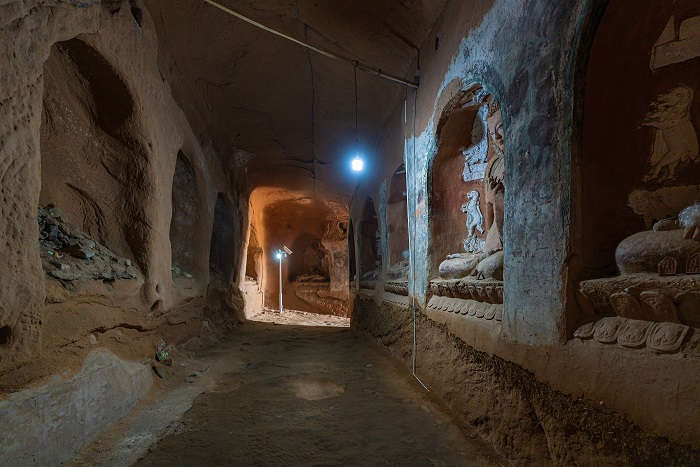 Gansu: iniziato restauro delle grotte antiche