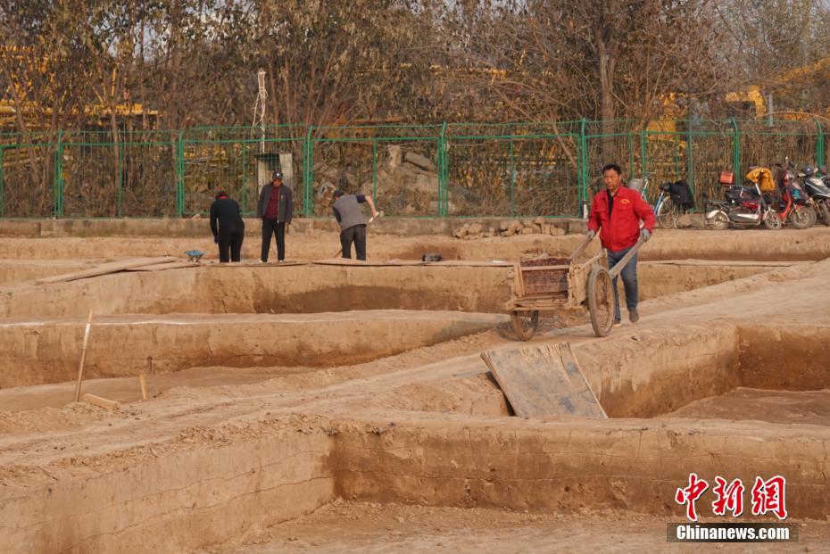 Xi'an: scoperti tubo di drenaggio e antica strada della dinastia Xizhou
