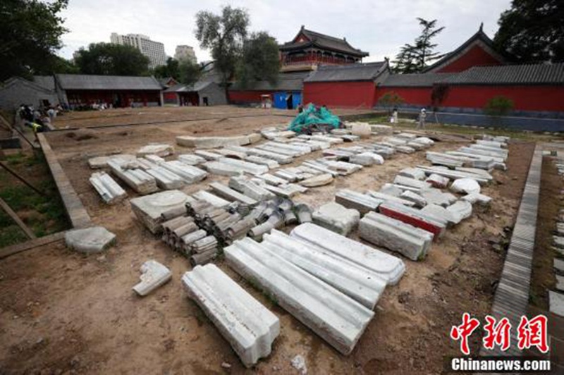 Beijing: restaurato l'80% degli antichi edifici del tempio Wanshou