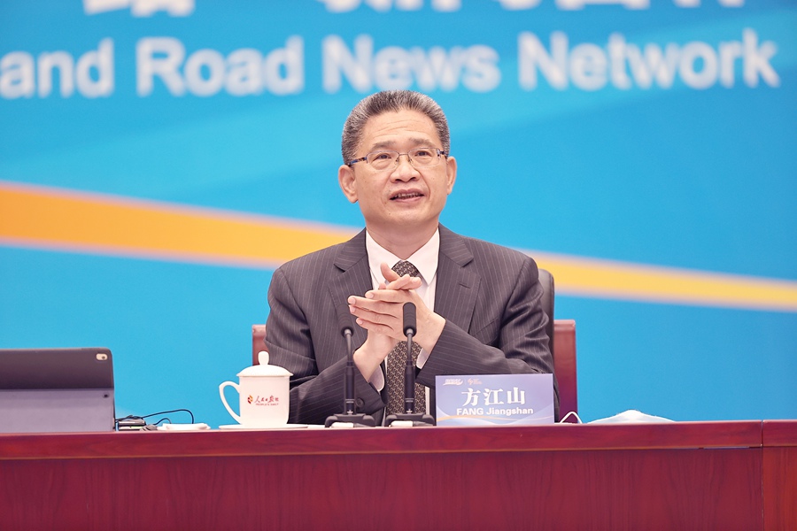 Fang Jiangshan, vicedirettore del People's Daily. (Foto/Zhang Wujun)