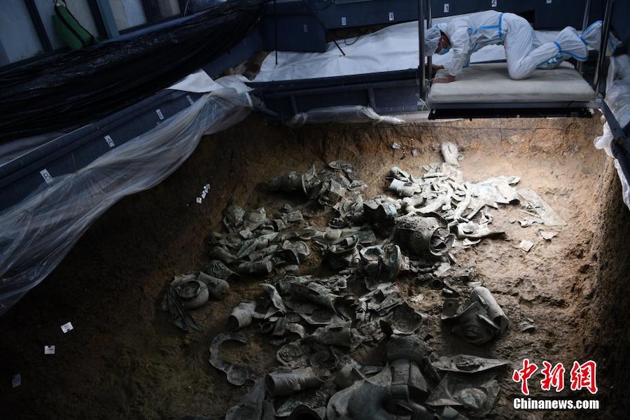 Sanxingdui: volge verso il termine il nuovo ciclo di scavi sacrificali