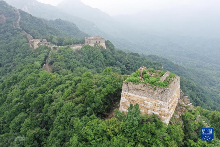 Beijing: restauro del tratto di Jiankou della Grande Muraglia