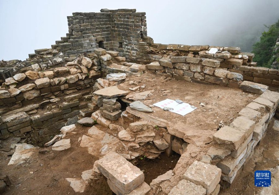 Beijing: restauro del tratto di Jiankou della Grande Muraglia