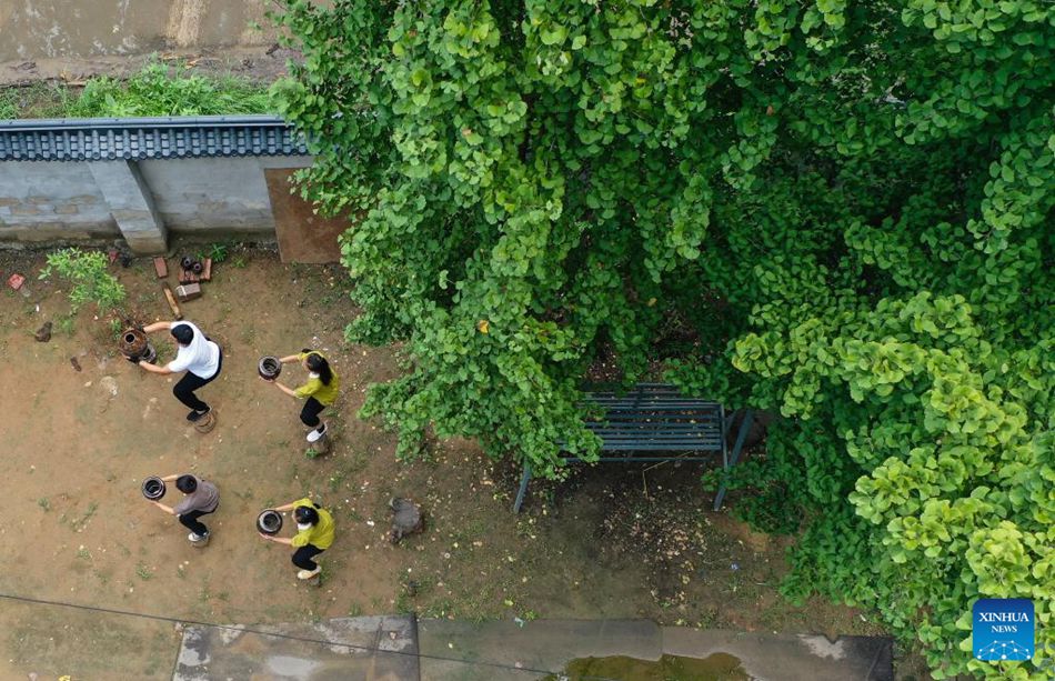 Jiangsu: corso di arti marziali aperto per bambini