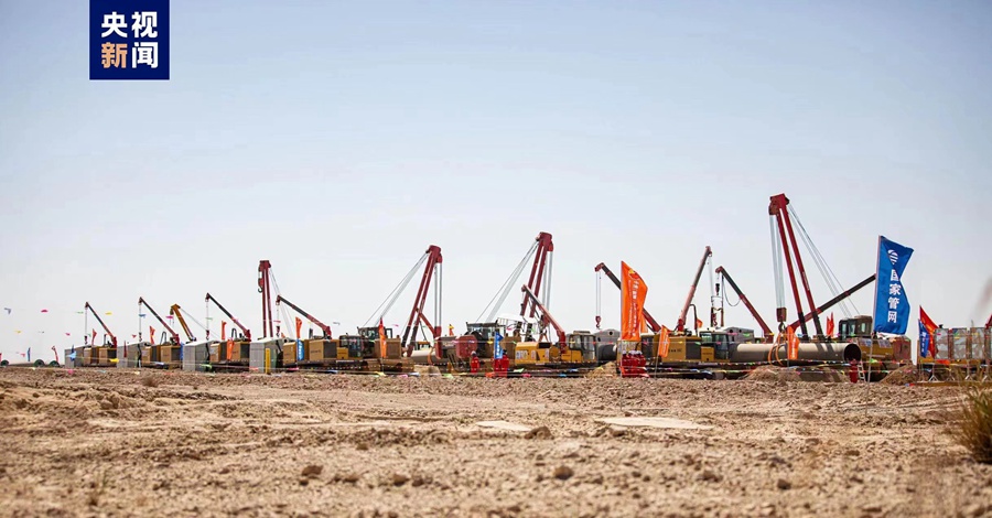 Cina: iniziata la costruzione di un nuovo gasdotto per la trasmissione del gas