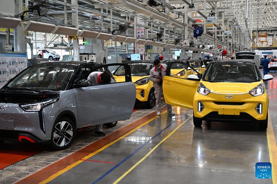 Città della Cina orientale vede un aumento della produzione di NEV