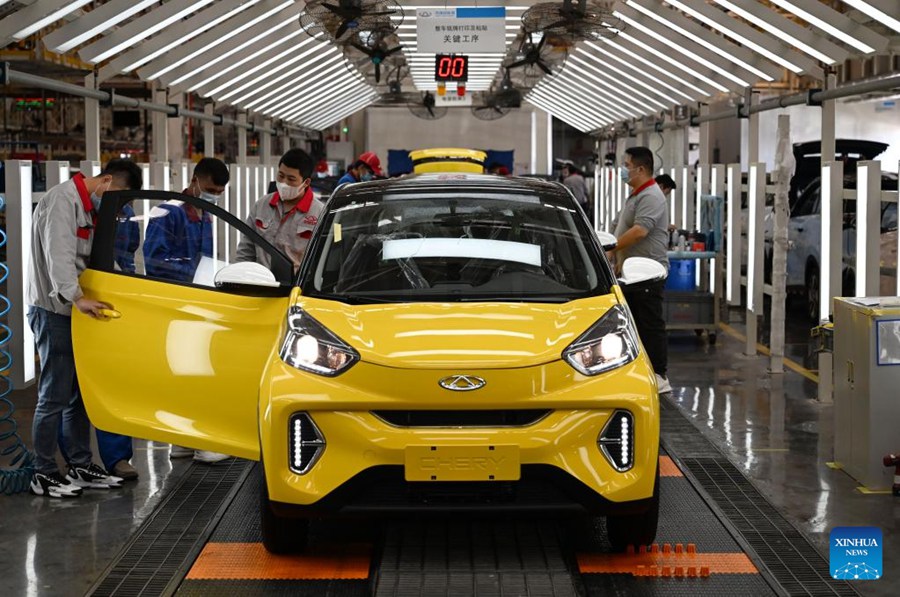 Città della Cina orientale vede un aumento della produzione di NEV