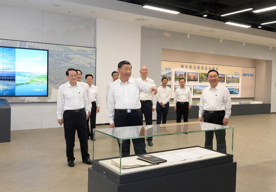 Zhejiang, Xi Jinping in visita d'ispezione a Shaoxing