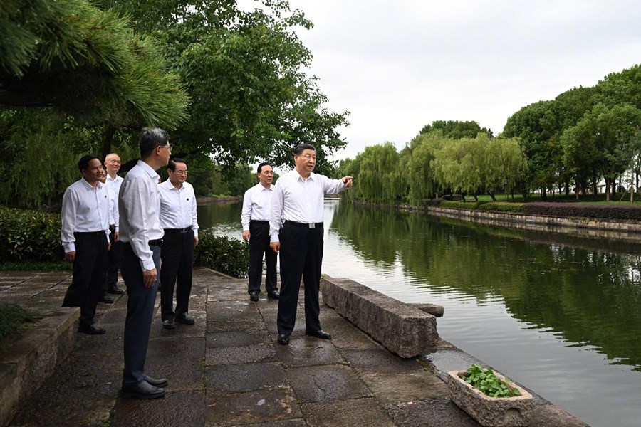 Zhejiang, Xi Jinping in visita d'ispezione a Shaoxing