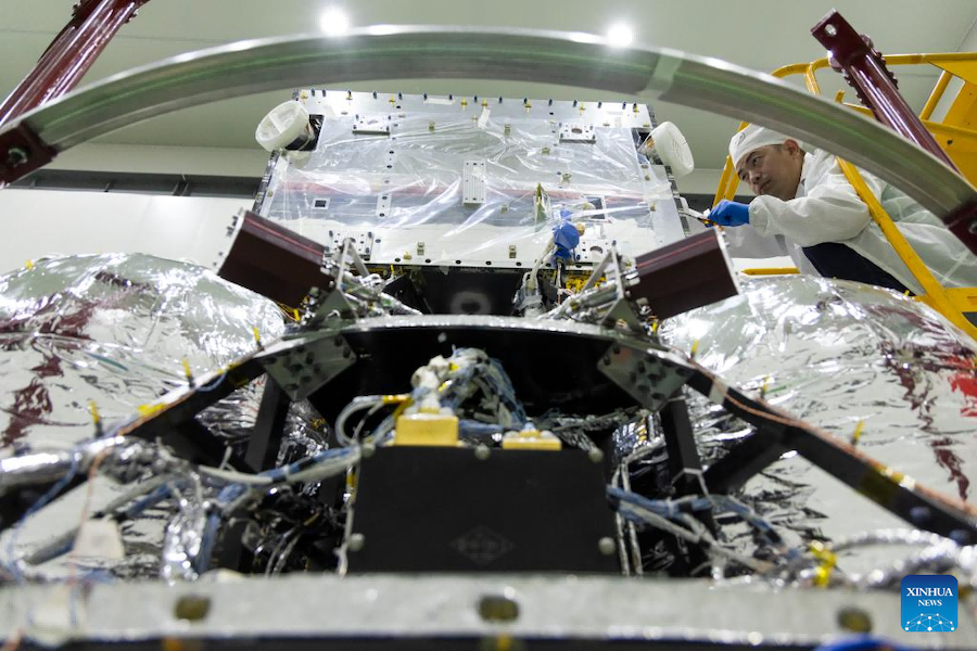 Satellite SMILE Cina-Europa pronto a partire per l'Europa