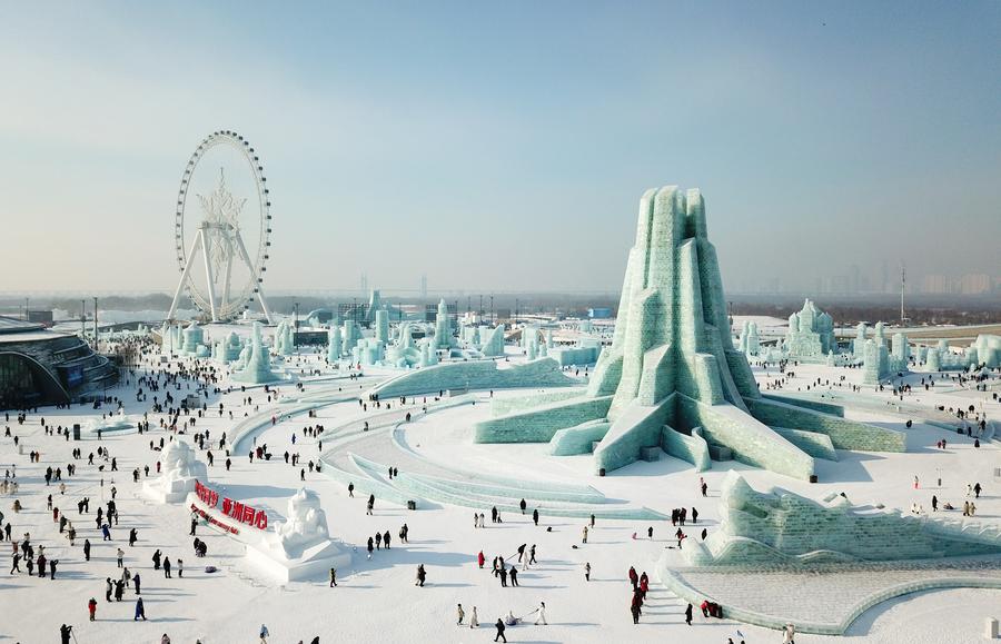 Il più grande parco a tema ghiaccio e neve del mondo apre nella 