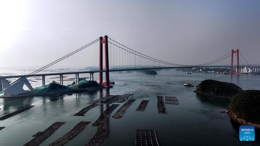 Il ponte marino più lungo del Guangxi apre al traffico