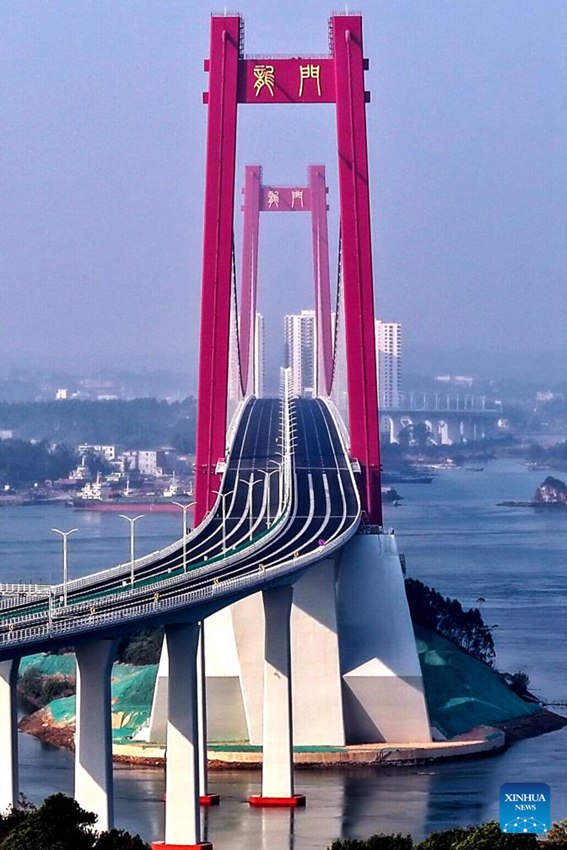 Il ponte marino più lungo del Guangxi apre al traffico