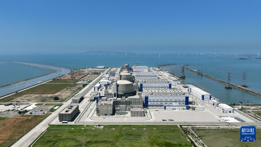 Centrale nucleare di Fuqing della China National Nuclear Corporation (CNNC). (14 maggio 2025 - Foto fornita dalla Fuqing Nuclear Power Co,.Ltd.)