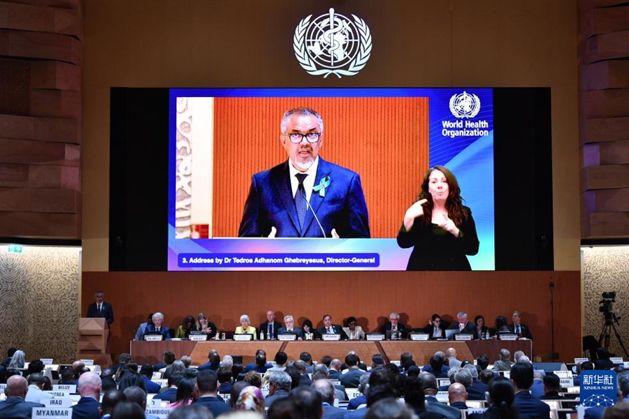 Al via la 78ª Assemblea Mondiale della Sanità