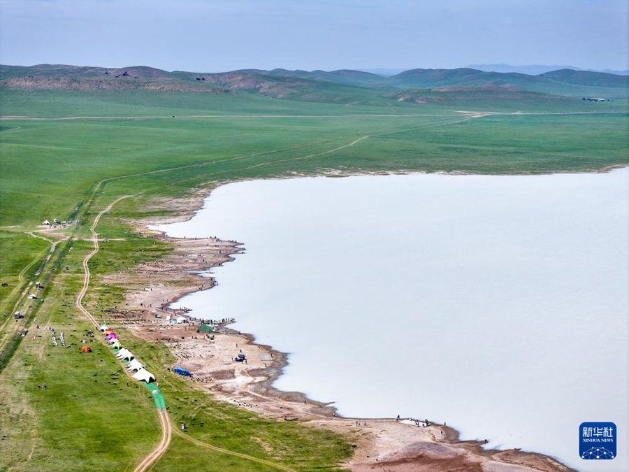 Bandiera di Taibus, Mongolia Interna: il magico 