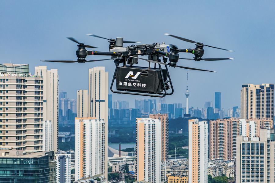 Nuove rotte per droni entrano in funzione a Wuhan