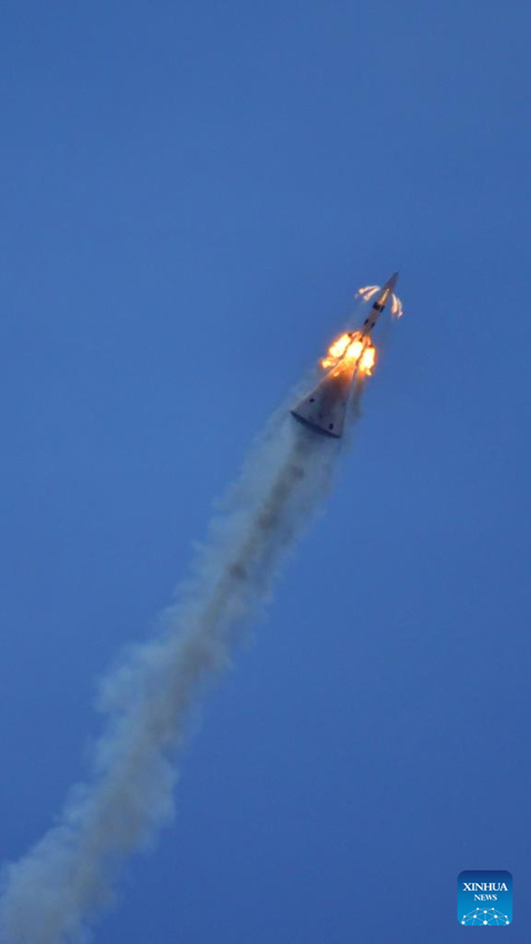 Navicella spaziale cinese di nuova generazione con equipaggio completa il test di volo di fuga a quota zero