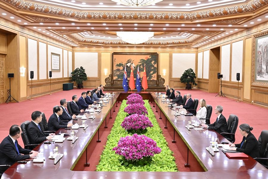 Xi Jinping incontra il Premier australiano, Anthony Albanese