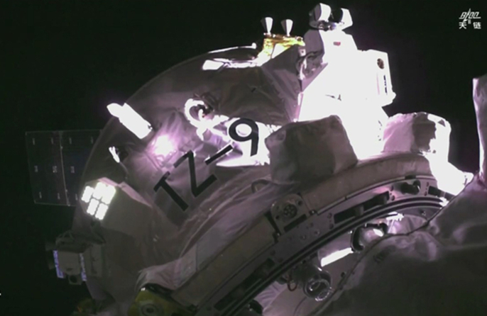 Astronauti Shenzhou-20 entrati in navicella cargo Tianzhou-9