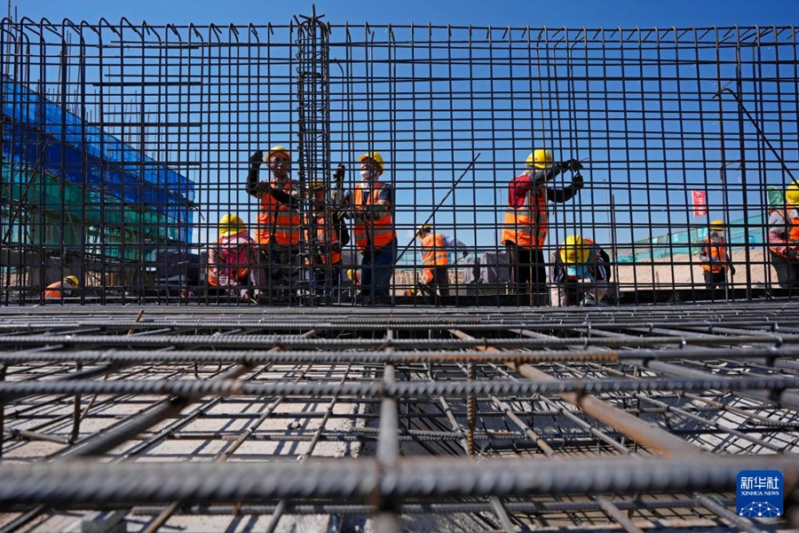 Progetto fotovoltaico da 3.000 MW avanza costantemente a Zhongwei, Ningxia