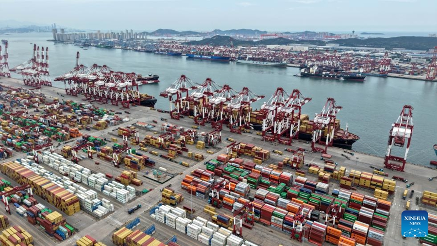 Il porto di Qingdao espande gli scambi con i paesi SCO attraverso 42 rotte marittime