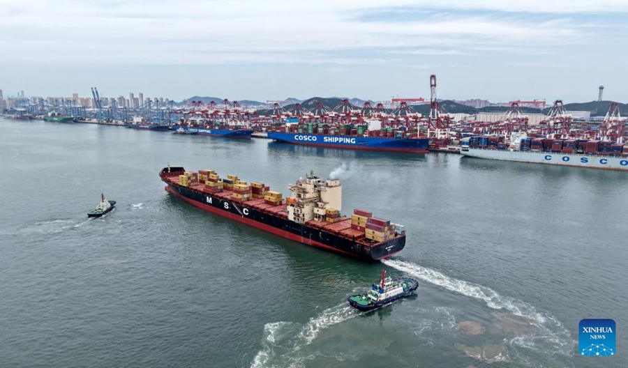 Il porto di Qingdao espande gli scambi con i paesi SCO attraverso 42 rotte marittime