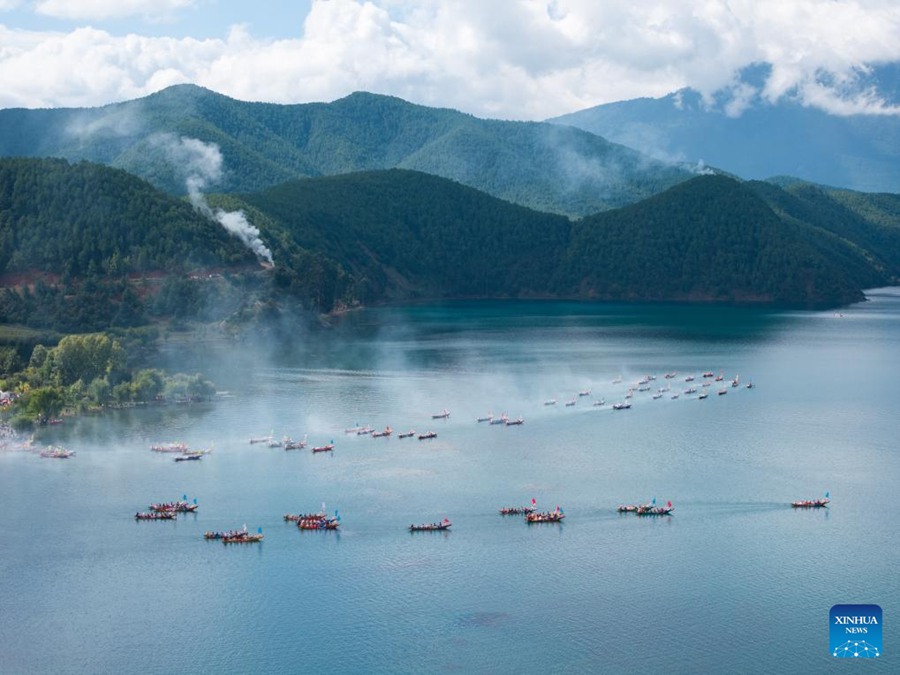 Inaugurato il primo Festival del Giro del Monte e del Lago Lugu in Sichuan