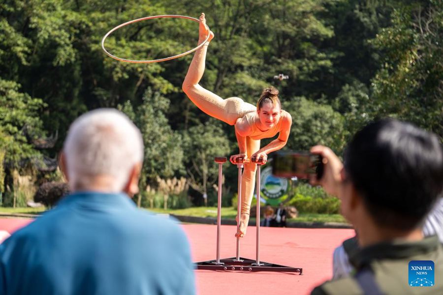 Prende il via il Zhangjiajie International New Acrobatic Theater Festival