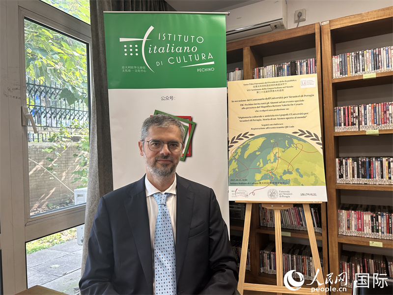 Rettore Università per Stranieri di Perugia: Scambi giovanili come ponti fra i cuori dei popoli cinese e italiano