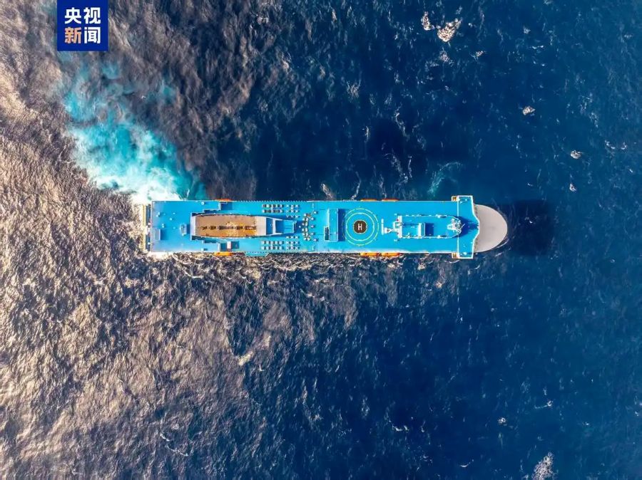 Consegnato il primo traghetto passeggeri ro-ro a doppio combustibile per l'esportazione sviluppato internamente dalla Cina