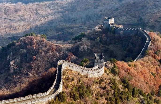 Paesaggi invernali in tutta la Cina