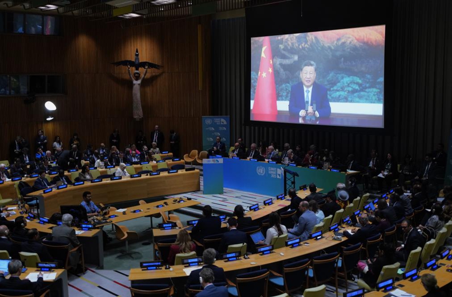 Discorso video di Xi Jinping al Summit ONU su cambiamenti climatici