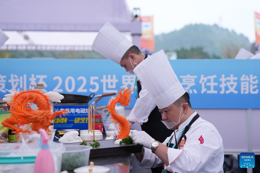 Ottava Conferenza mondiale della cucina del Sichuan tenuta a Leshan, Cina sudoccidentale