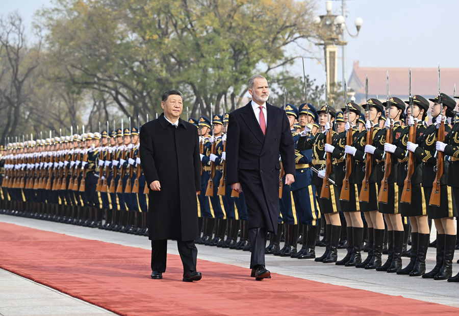 Incontro tra Xi Jinping e il Re di Spagna, Filippo VI