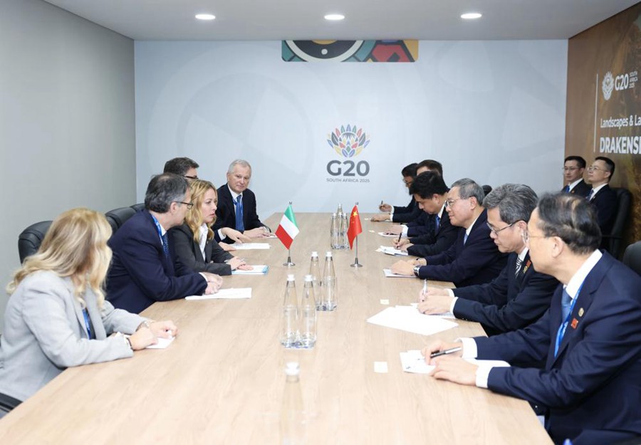 Li Qiang: Cina pronta a rafforzare la connessione strategica con l'Italia