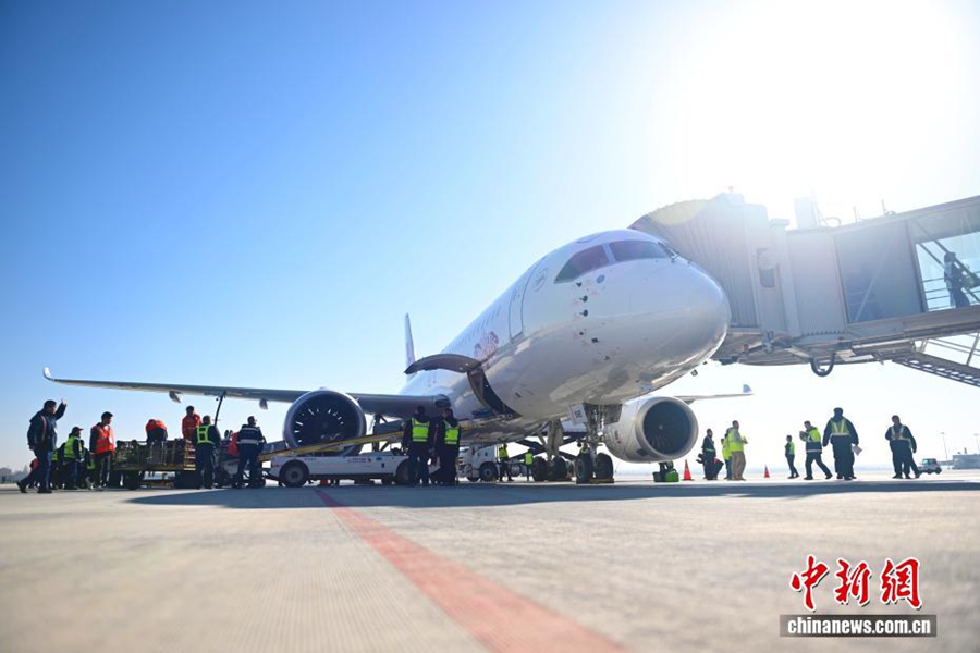 C919 di China Eastern conquista il suo primo aeroporto d'altopiano