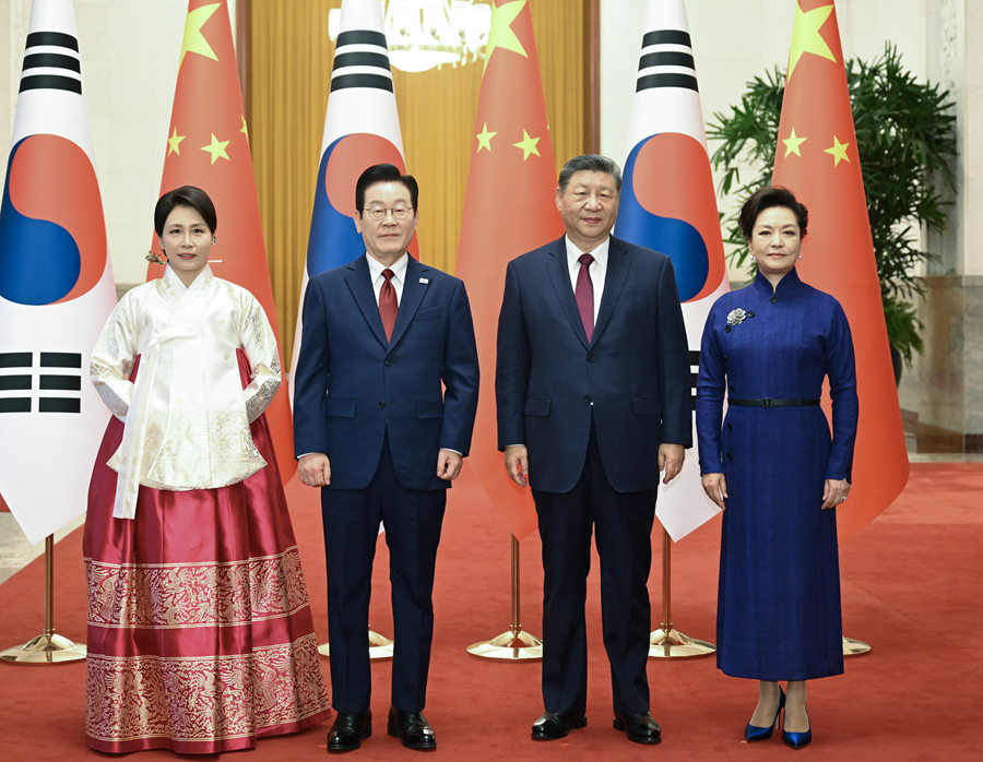 Colloquio tra Xi Jinping e Lee Jae-myung