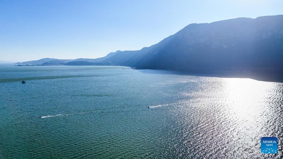 Yunnan, la qualità dell'acqua del Lago Dianchi mantiene un livello elevato