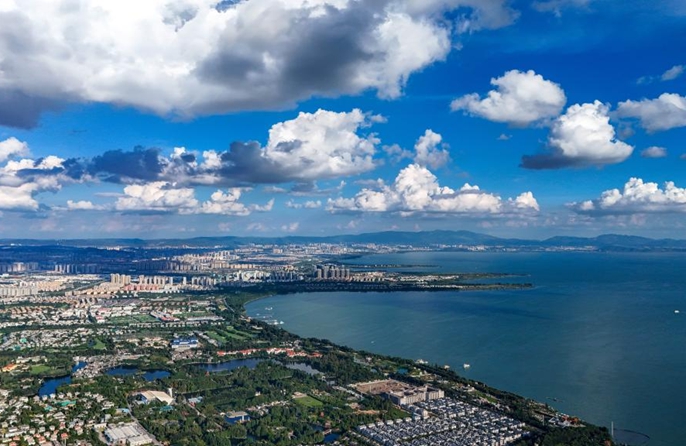 Yunnan, la qualità dell'acqua del Lago Dianchi mantiene un livello elevato