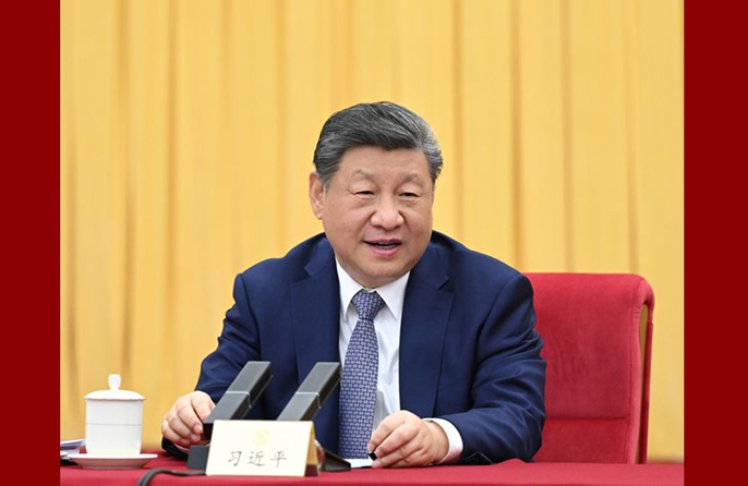Xi Jinping: "Promuovere il progresso nella costruzione di una Cina sana durante il 15° Piano Quinquennale"
