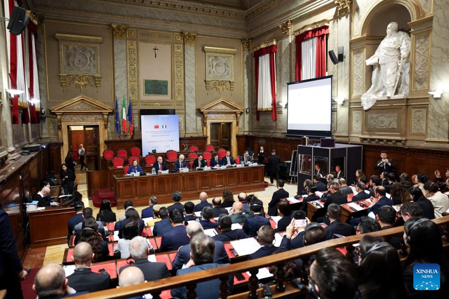 Cina e Italia rafforzano amicizia e cooperazione attraverso dialoghi
