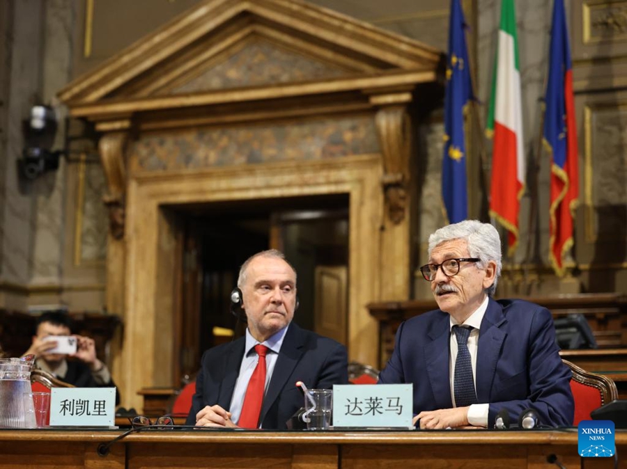 Cina e Italia rafforzano amicizia e cooperazione attraverso dialoghi