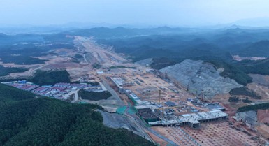 Nuovo aeroporto in costruzione nella Greater Bay Area