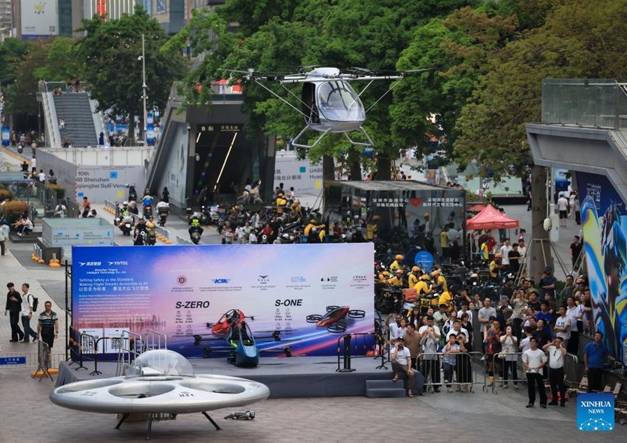 Shenzhen guida lo sviluppo dell'economia a bassa quota in Cina