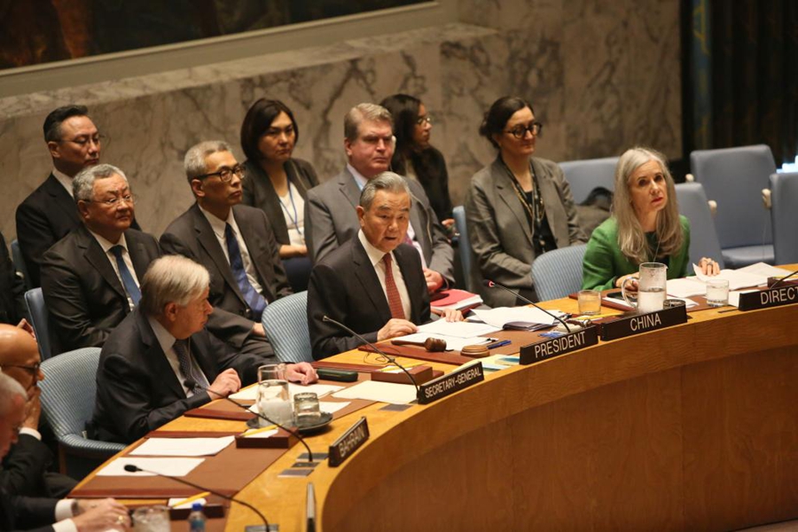 Ministro degli Esteri cinese sottolinea i contributi della Cina alla causa delle Nazioni Unite