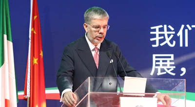 Ambasciatore italiano in Cina: relazioni Italia-Cina contribuiscono a favorire uno sviluppo più ampio delle relazioni UE-Cina