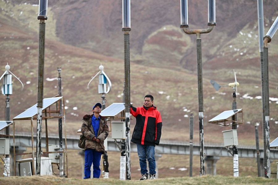 Tubi termici a protezione della ferrovia Qinghai-Xizang