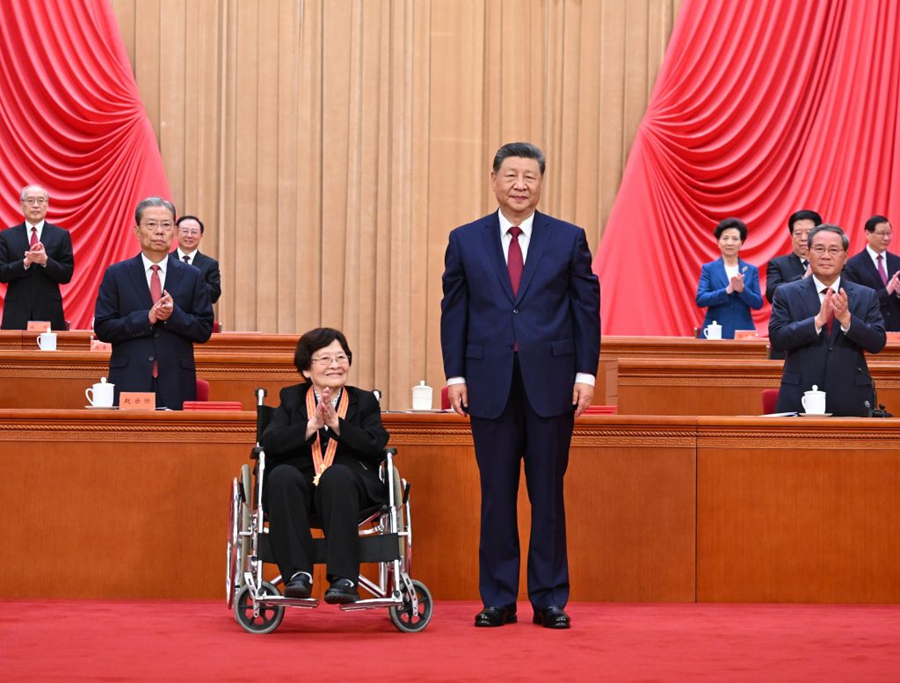 Tenuta a Beijing la solenne cerimonia per il 105° anniversario della fondazione del PCC
