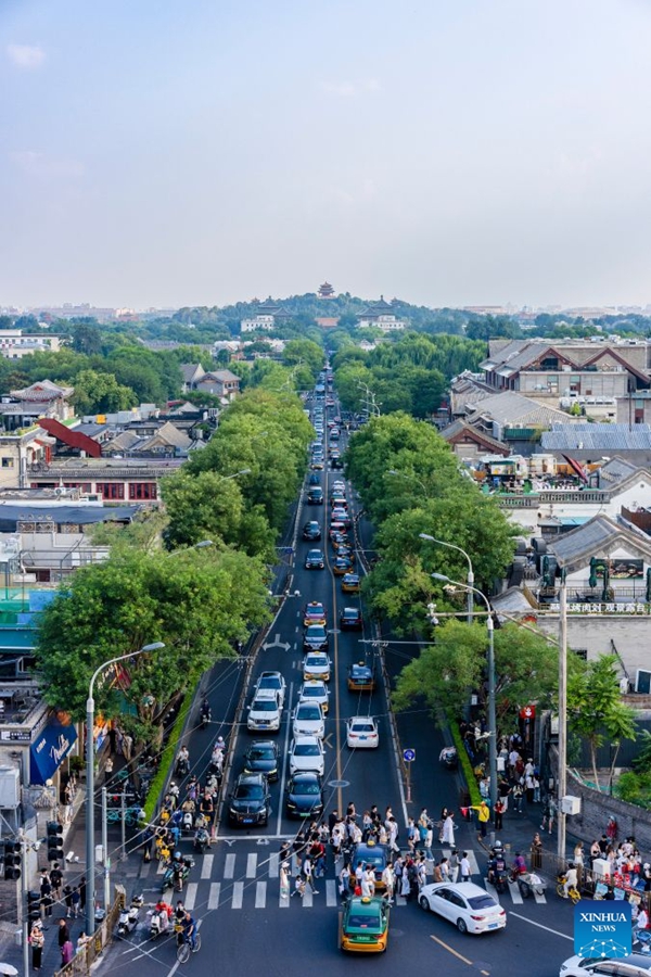 L'Asse Centrale di Beijing acquisisce nuova vitalità nel secondo anniversario dell'iscrizione al Patrimonio Mondiale UNESCO